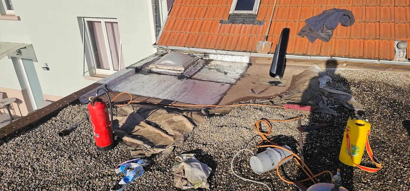 Chantier toiture — Sundgau